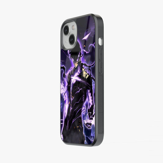 Solo Leveling Shadow Monarch Rise Glass Case