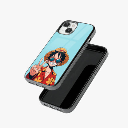 Luffy Summer Vibes Glass Case