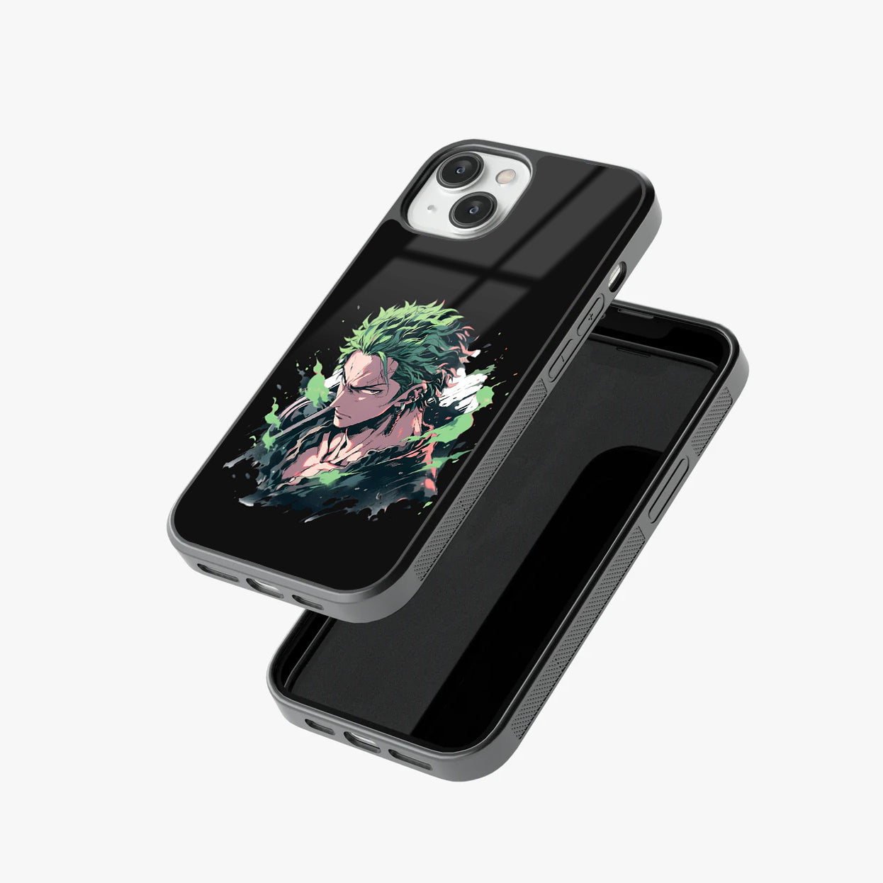 Roronoa Zoro Demon Aura Glass Case
