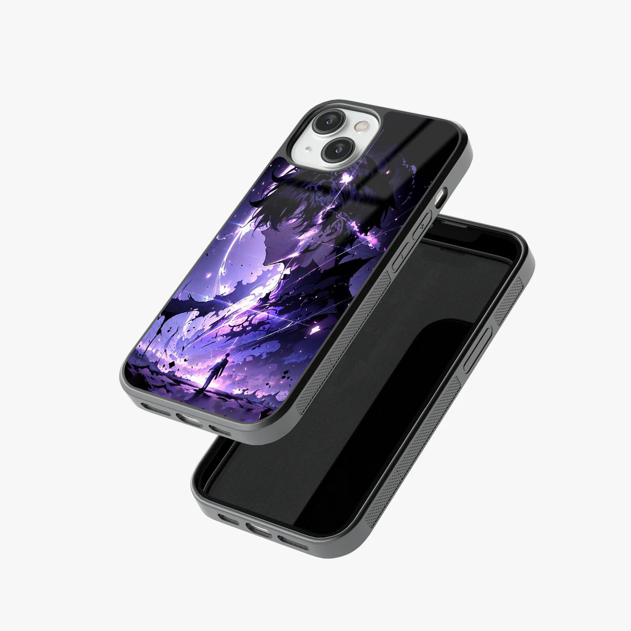 Shadow Monarch Rise Solo Leveling Glass Case