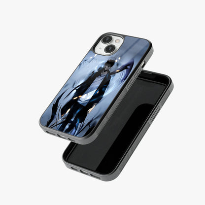 Shadow Monarch Silhouette Glass Case