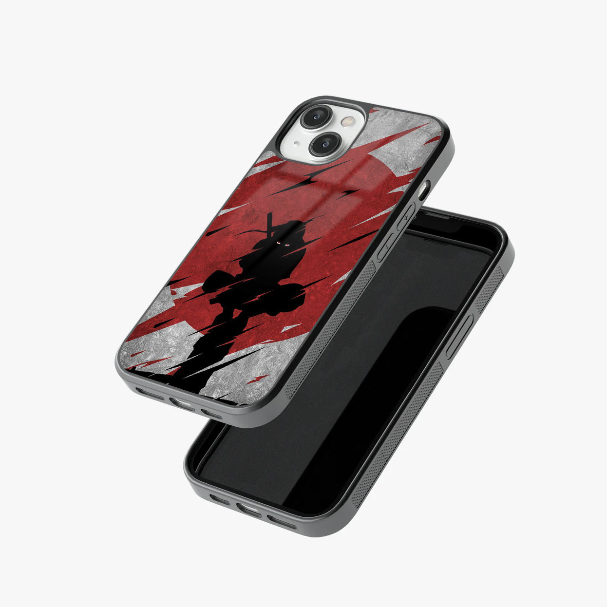 Shadow Strike Ninja Silhouette Glass Case
