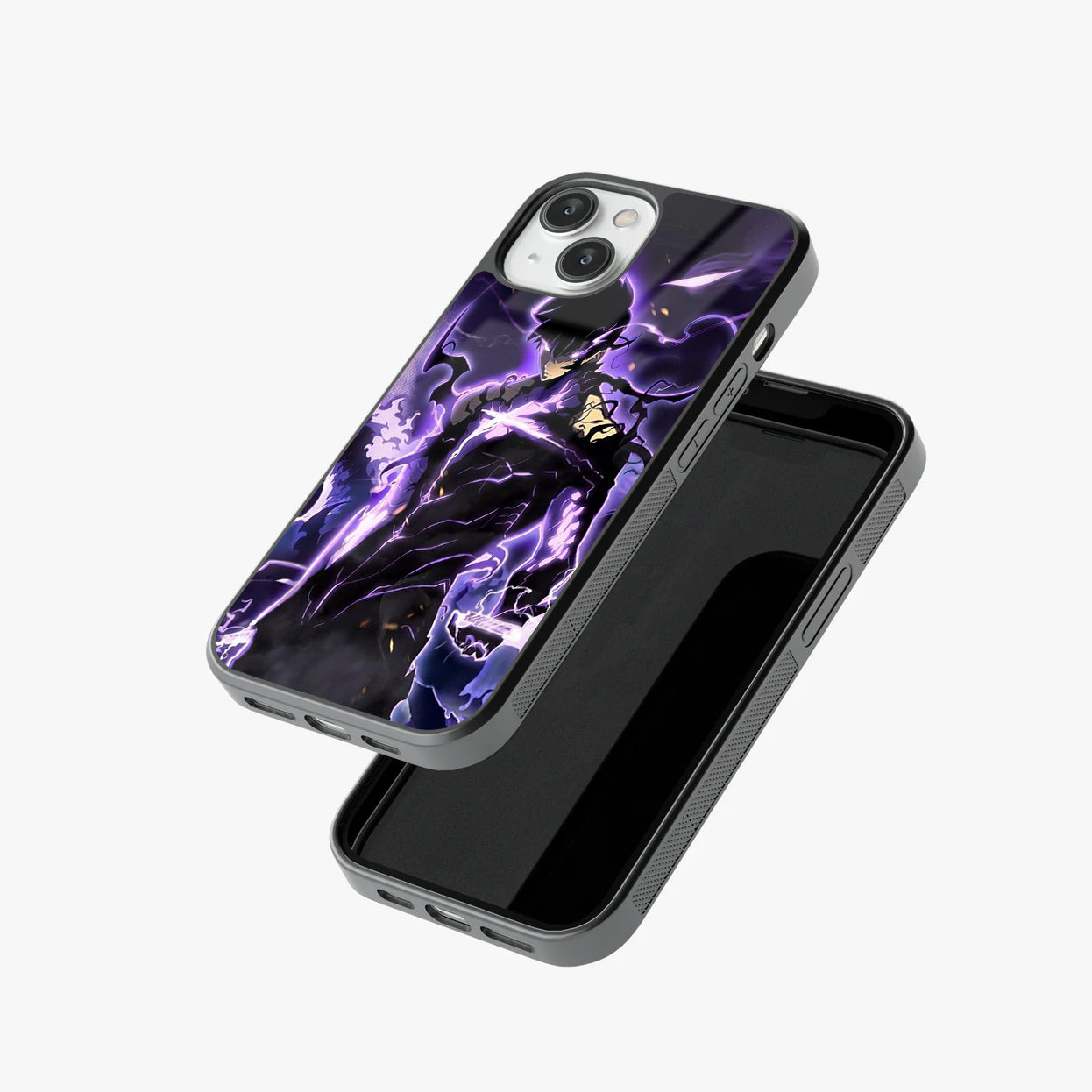 Solo Leveling Shadow Monarch Rise Glass Case