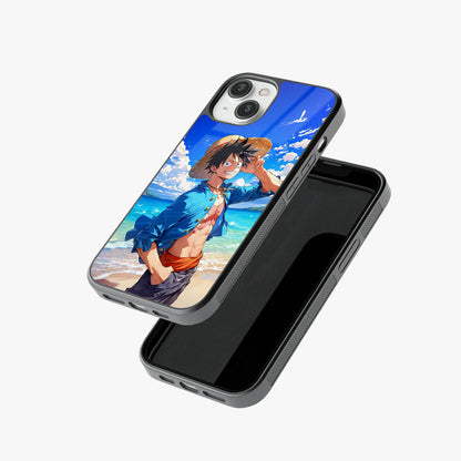 Straw Hat Summer Glass Case