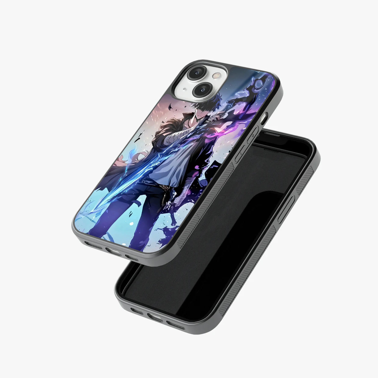 Sung Jin Woo Minimal Aura Glass Case