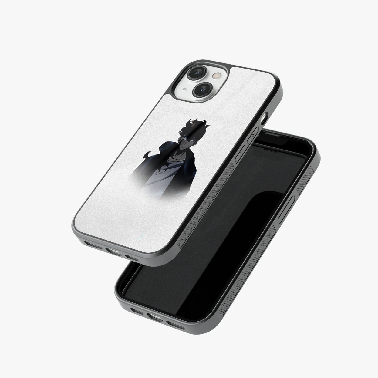 Sung Jin Woo Shadow Monarch Solo Leveling Glass Case