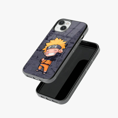 Cute Ghibi Naruto Glass Case