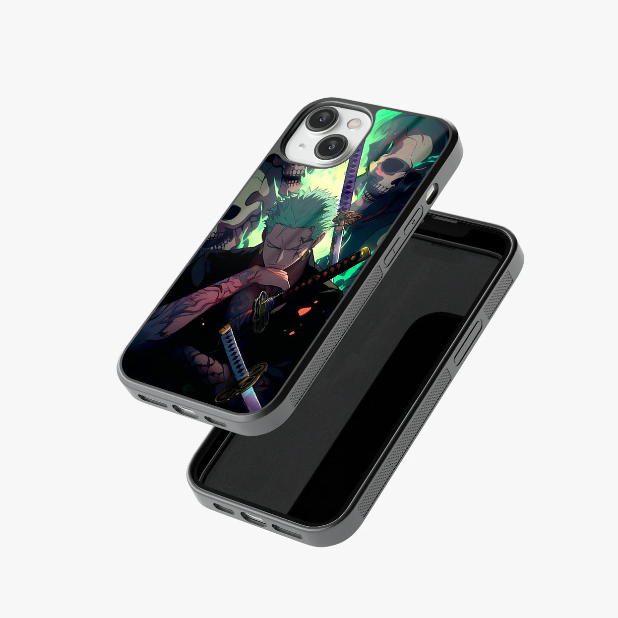 Demon Hunter Zoro Three Sword Inferno Glass Case