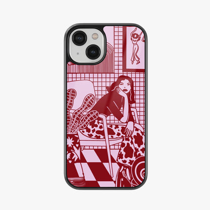 Retro Mood Room Aesthetic Glass Case