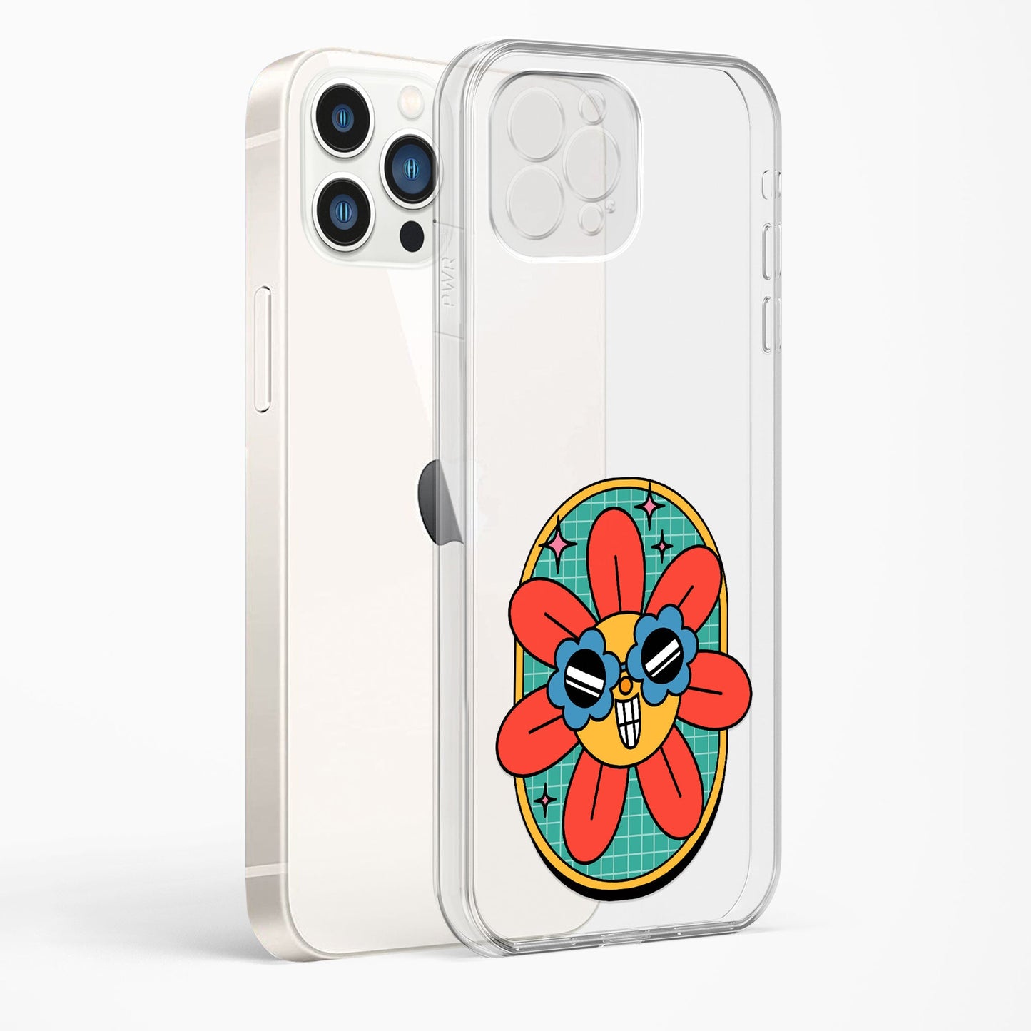 Happy Flower Clear Case