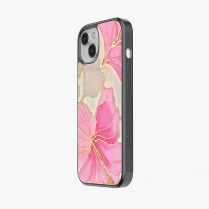 Elegant Watercolor Aesthetic Glass Case