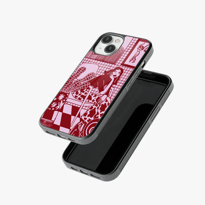 Retro Mood Room Aesthetic Glass Case