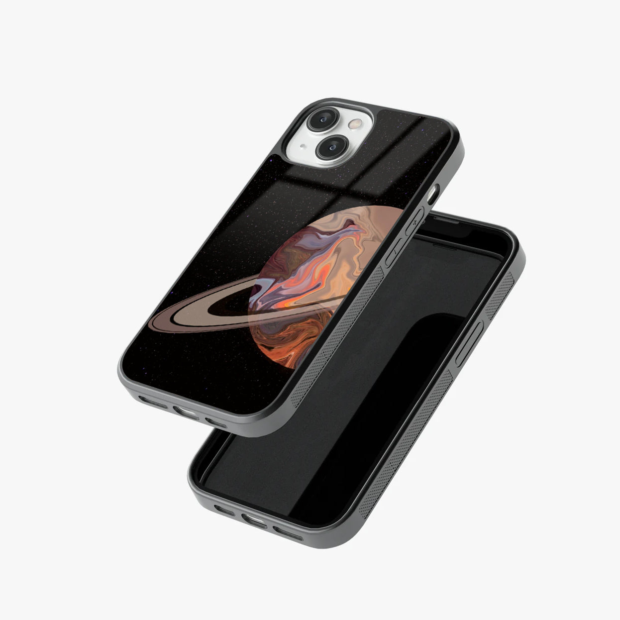 Swirled Galaxy Aesthetic Glass Case