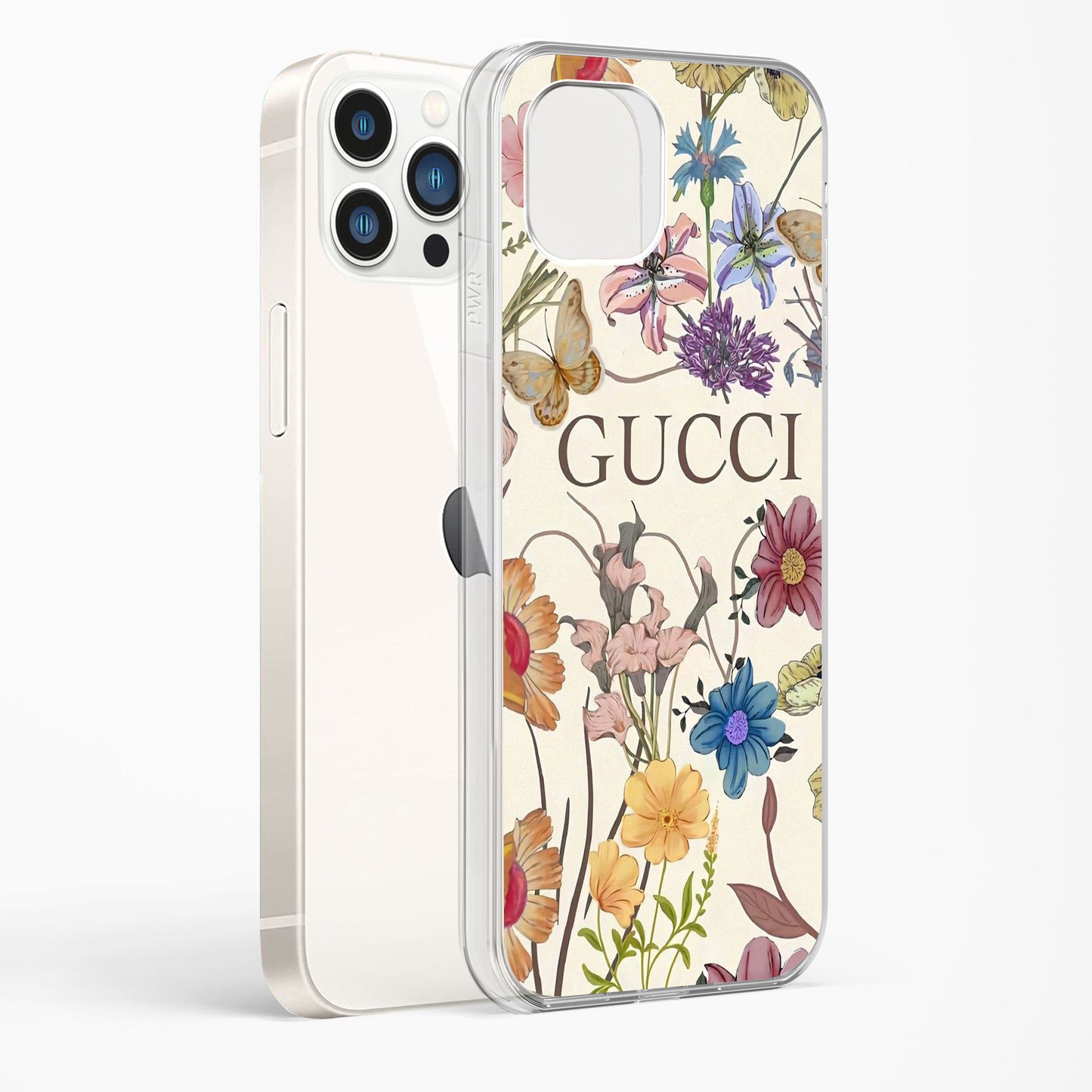 Gucci Luxury Aesthetic Clear Case