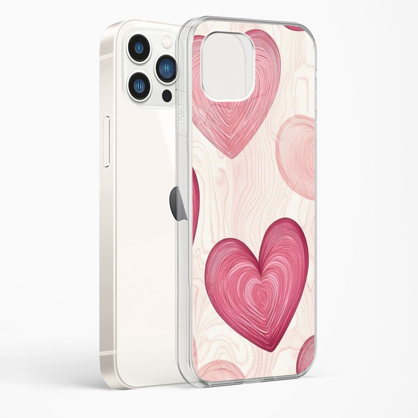 Lovespun Whorls Clear Case