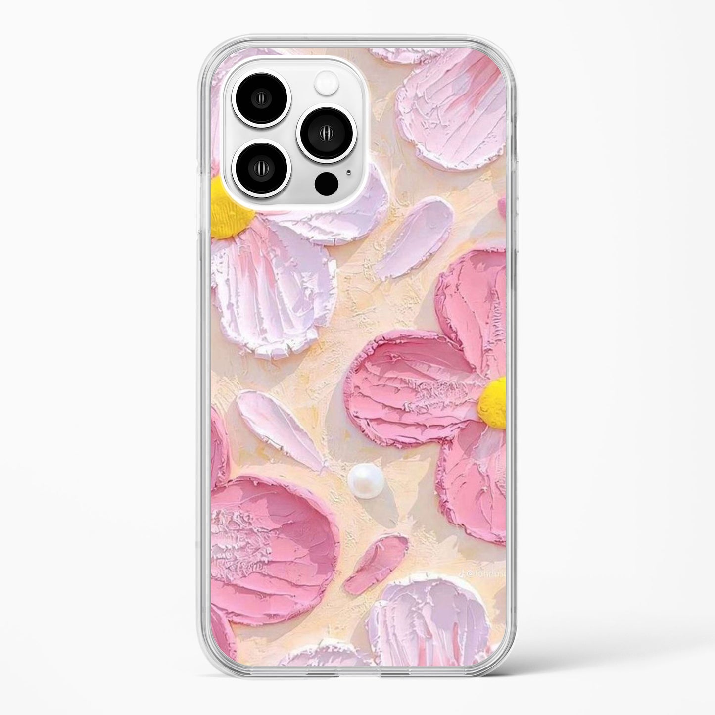 Petal Sculptures Clear Case