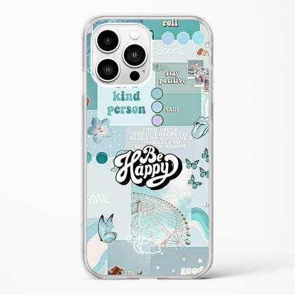 Be Happy Aesthetic Clear Case
