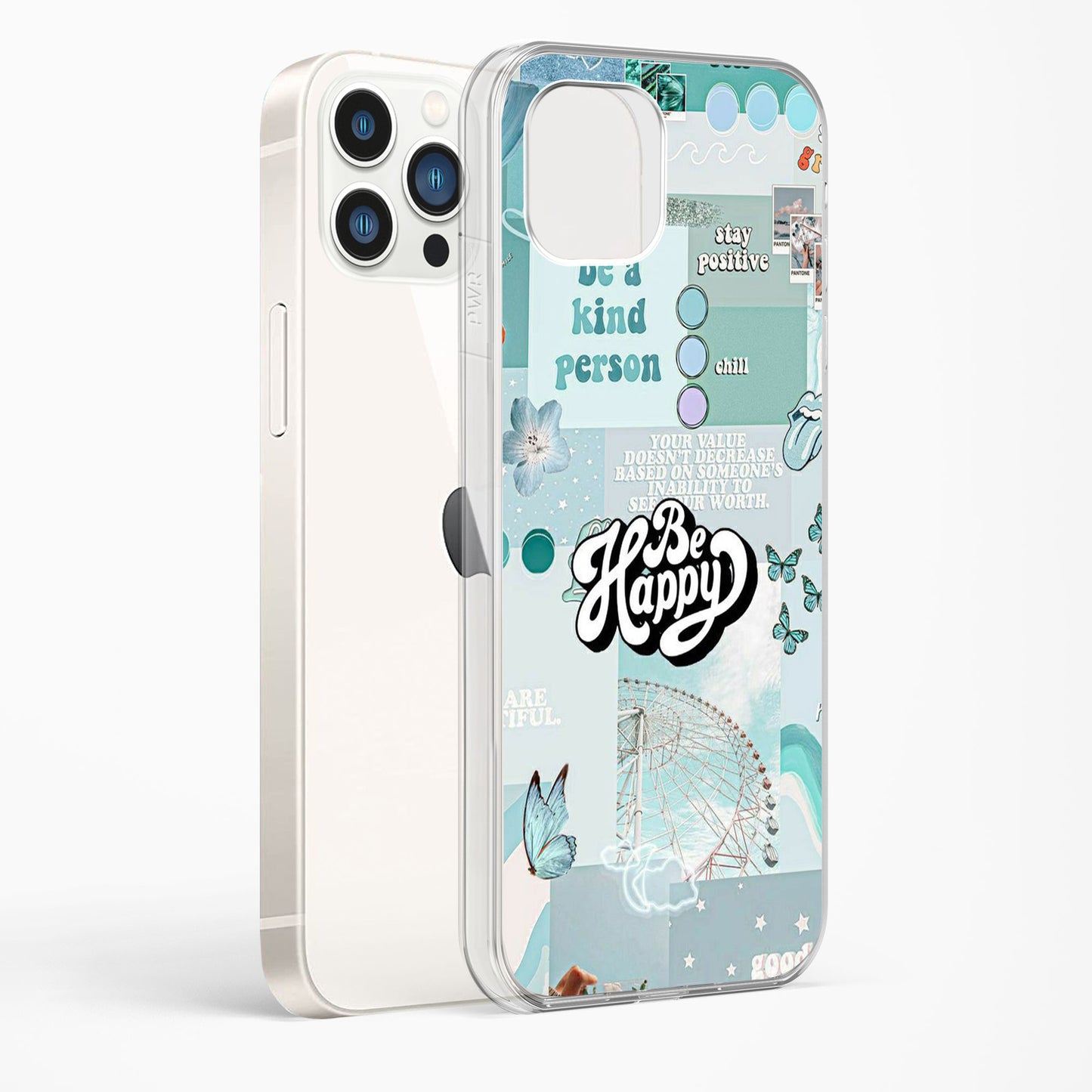 Be Happy Aesthetic Clear Case