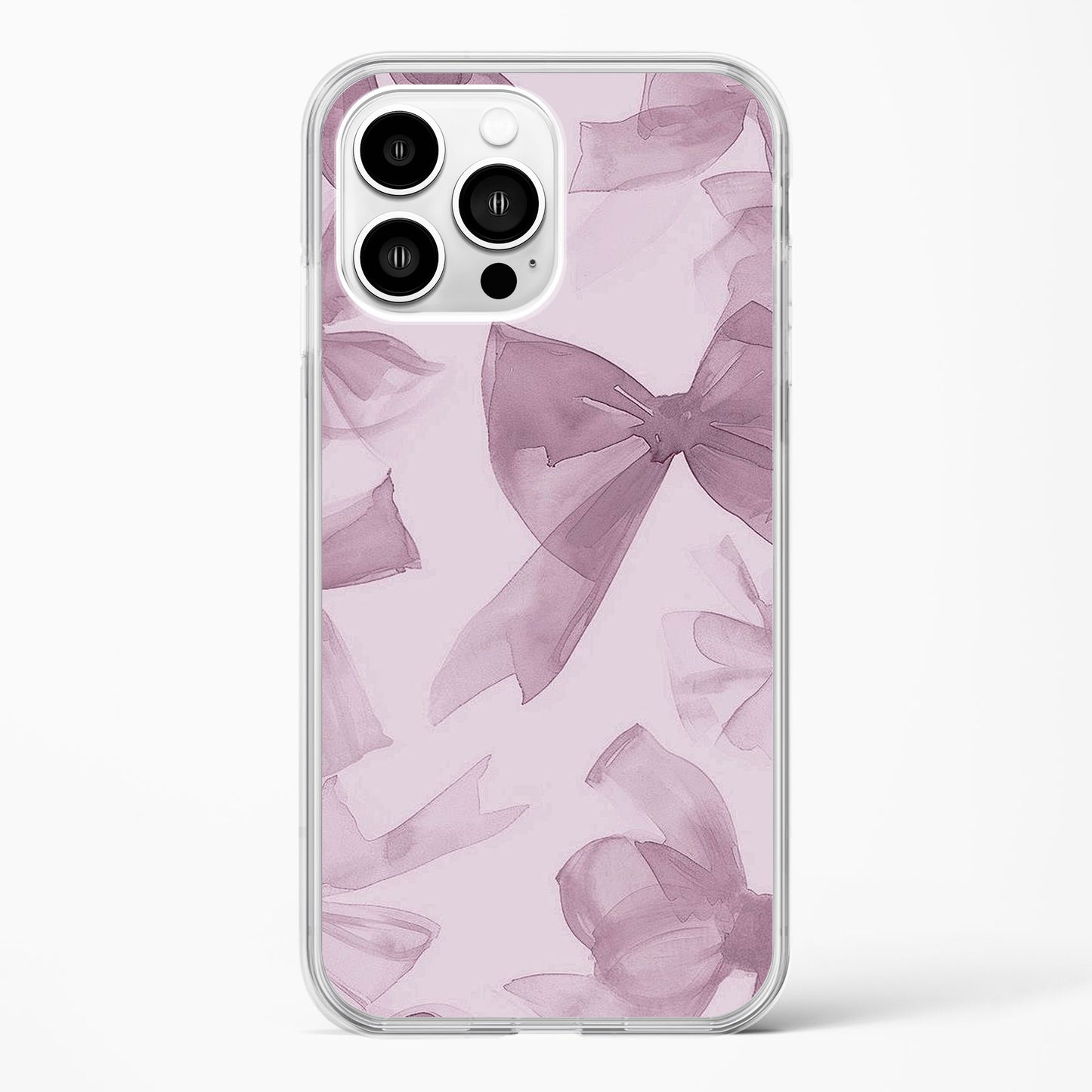 Whimsy in Lilac Drift Clear Case