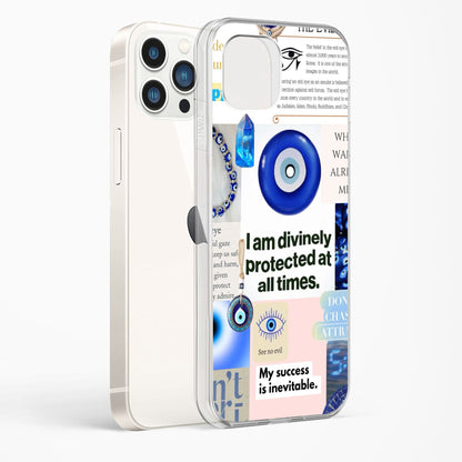 Divine Protection Evil Eye Aesthetic Collage Clear Case