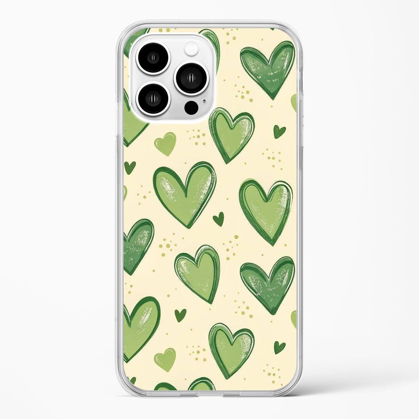 Whispers of Green Clear Case