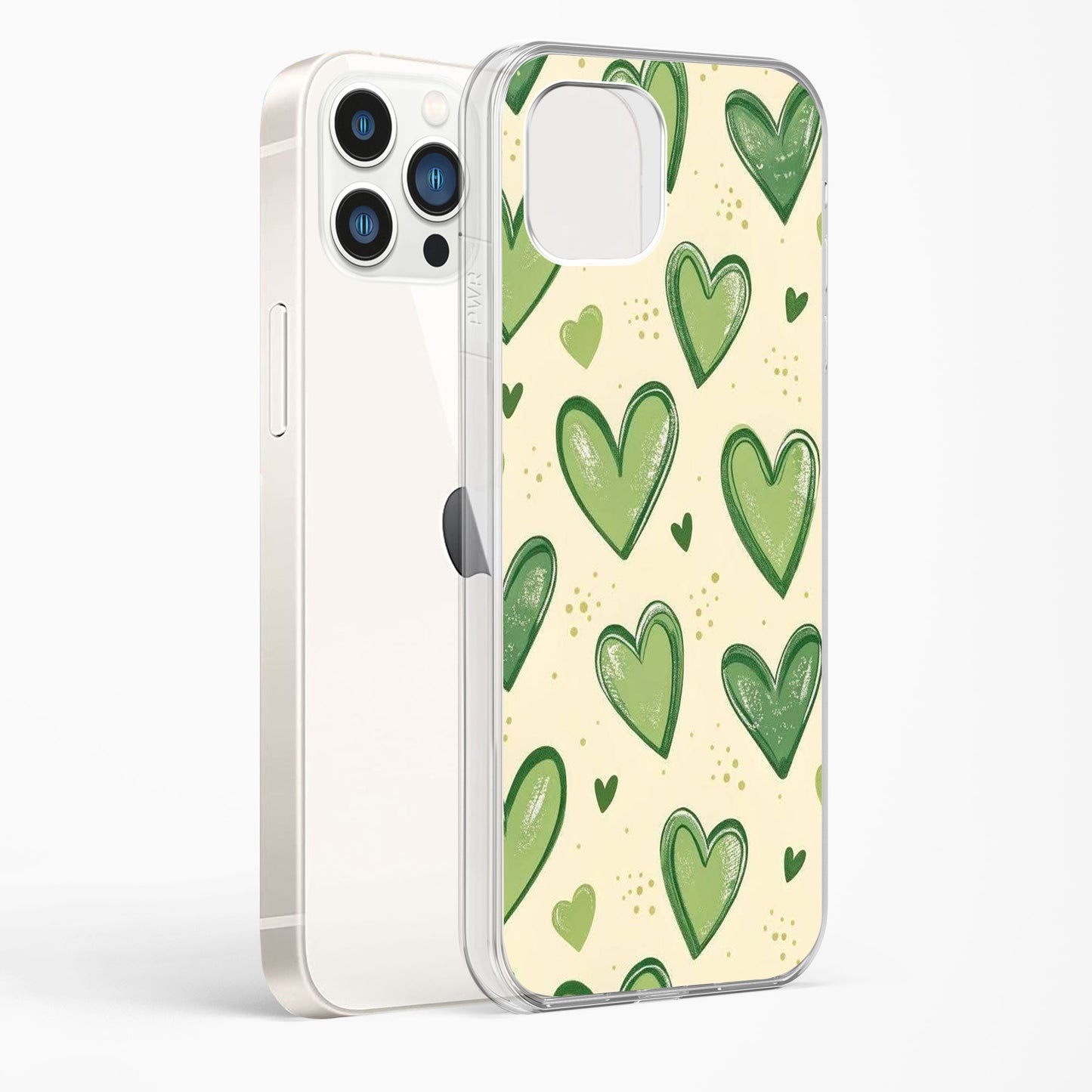 Whispers of Green Clear Case