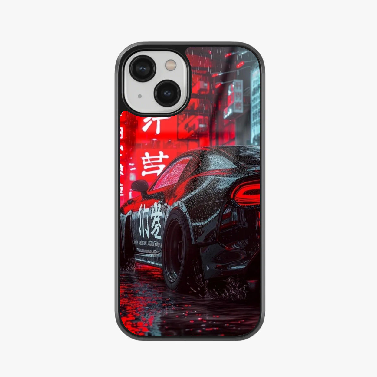 Neon Drift Phantom Glass Case