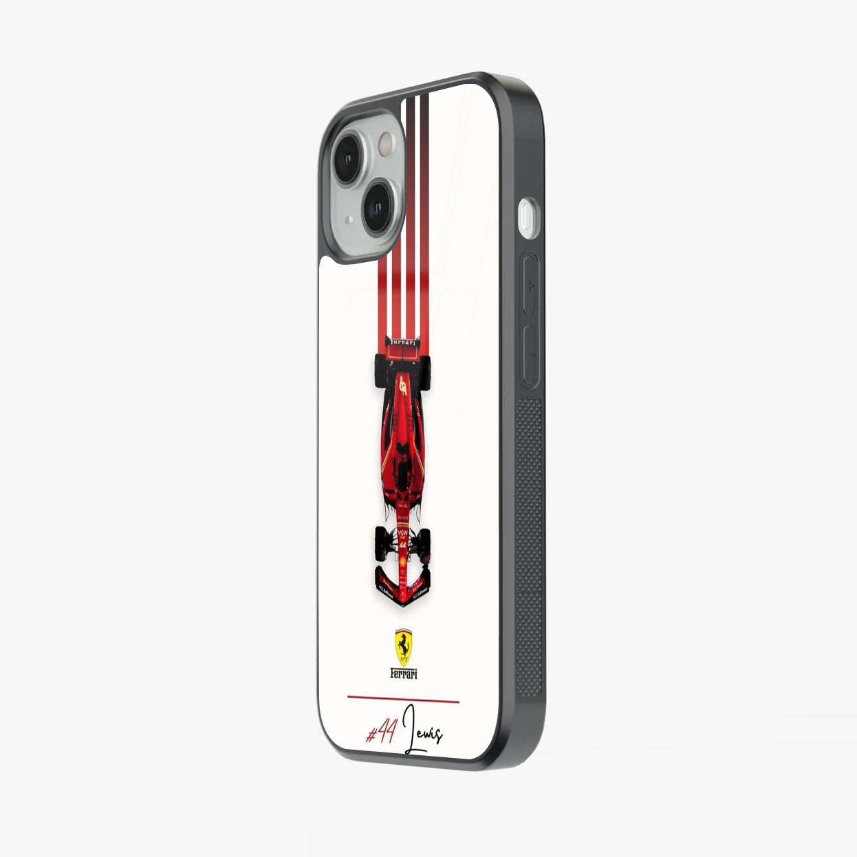 Prancing 44: Scarlet Switch Glass Case