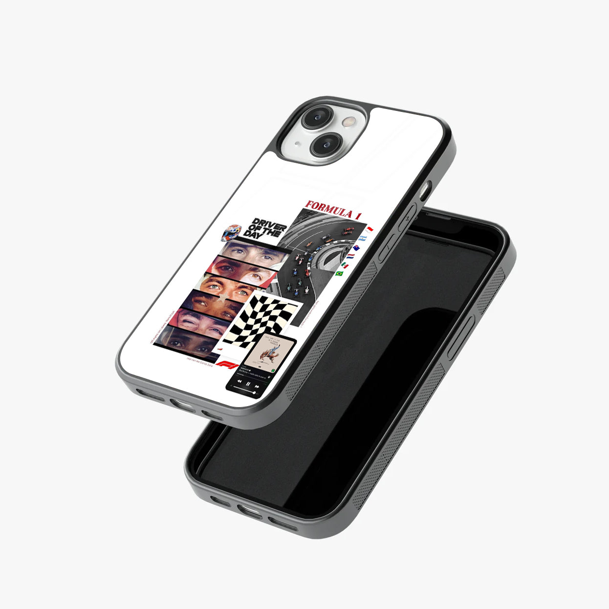 Grid Anthem: Eyes & Flags Glass Case