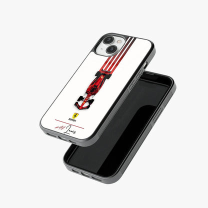 Prancing 44: Scarlet Switch Glass Case