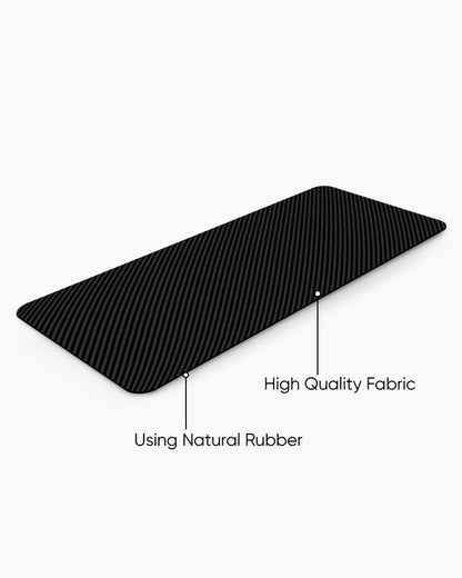 Abstract Carbon Fiber Desk Mat