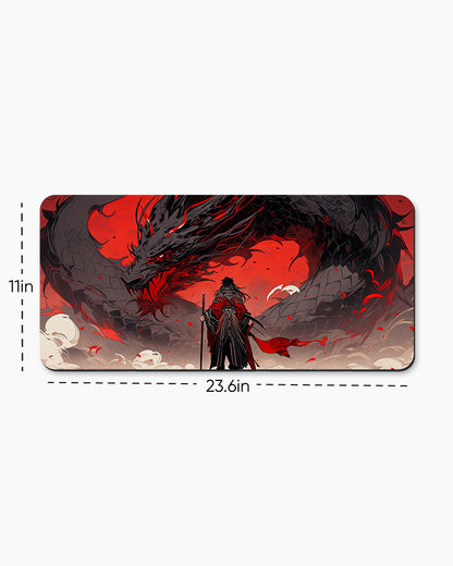 Anime Style Mythical Dragon Creature Desk Mat