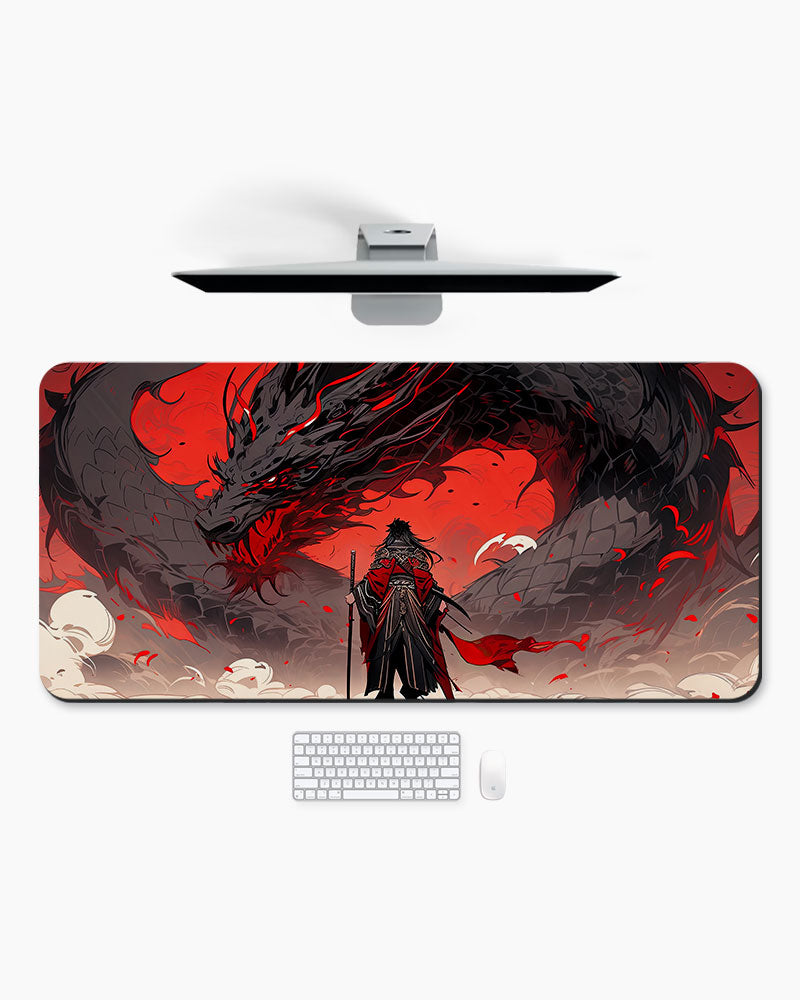 Anime Style Mythical Dragon Creature Desk Mat