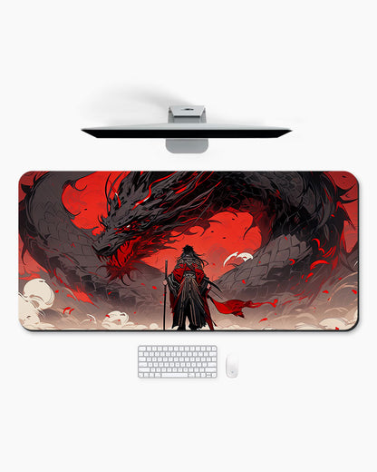 Anime Style Mythical Dragon Creature Desk Mat
