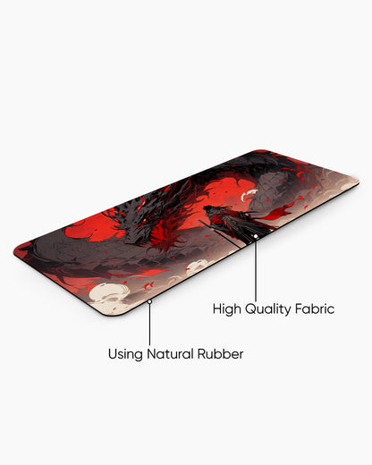 Anime Style Mythical Dragon Creature Desk Mat
