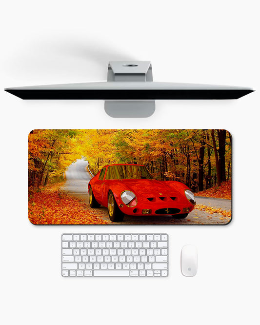 Autumn Drive Desk Mat