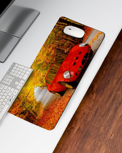Autumn Drive Desk Mat