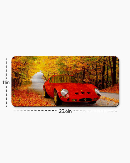 Autumn Drive Desk Mat