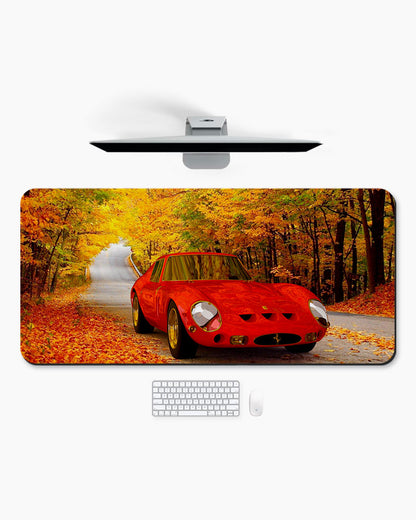 Autumn Drive Desk Mat