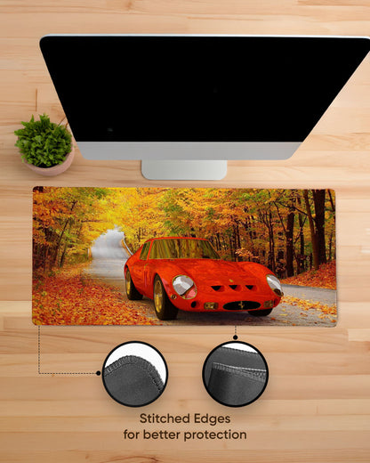 Autumn Drive Desk Mat