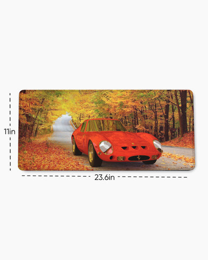 Autumn Drive Desk Mat
