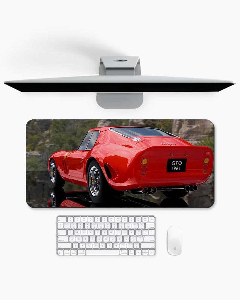 Crimson Reflection Desk Mat