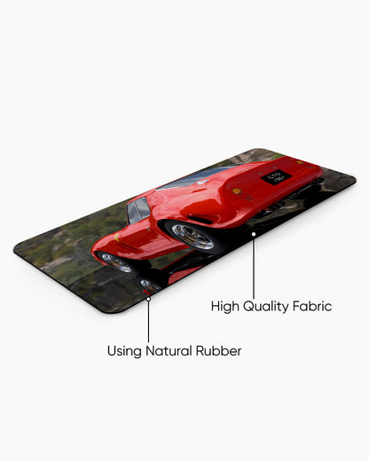 Crimson Reflection Desk Mat