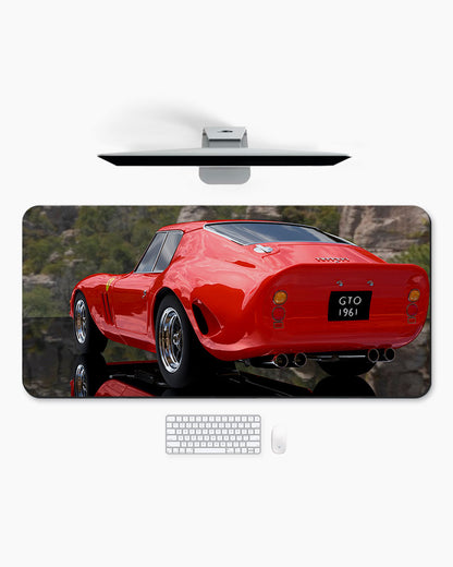 Crimson Reflection Desk Mat