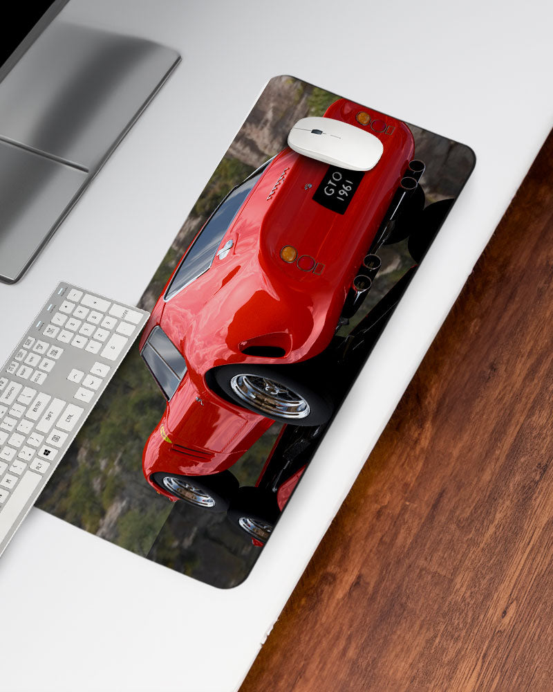 Crimson Reflection Desk Mat