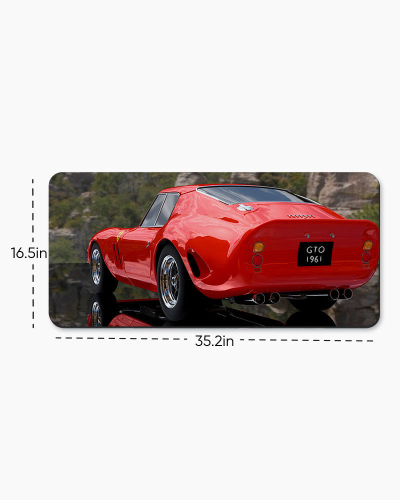 Crimson Reflection Desk Mat