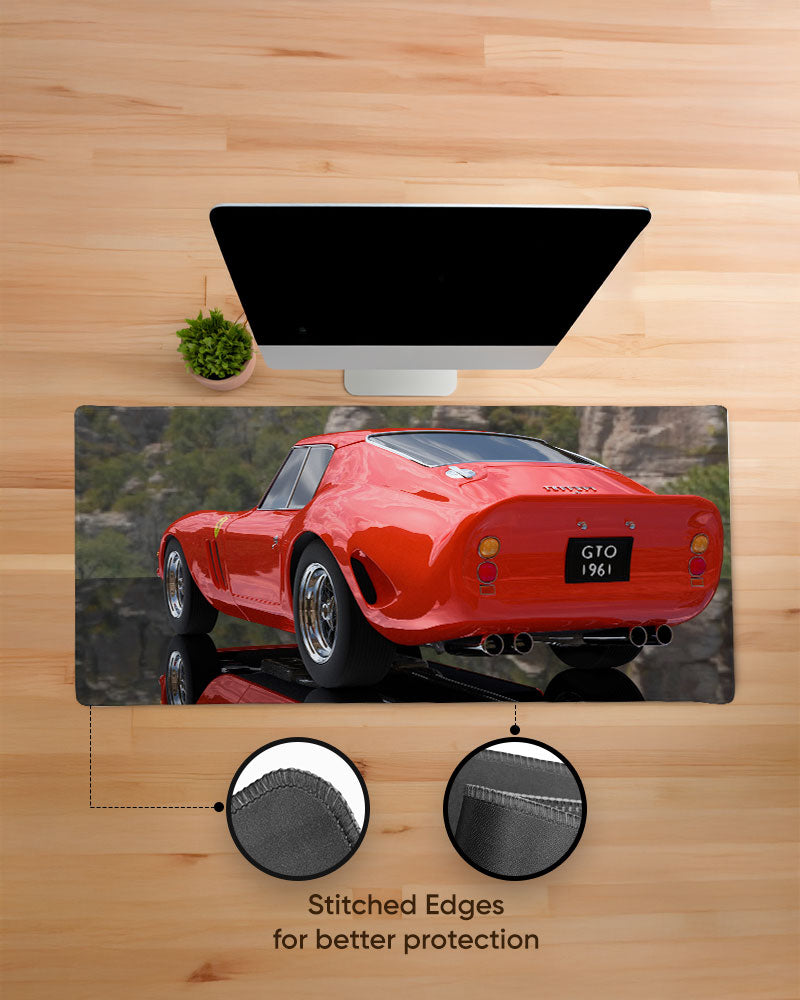 Crimson Reflection Desk Mat