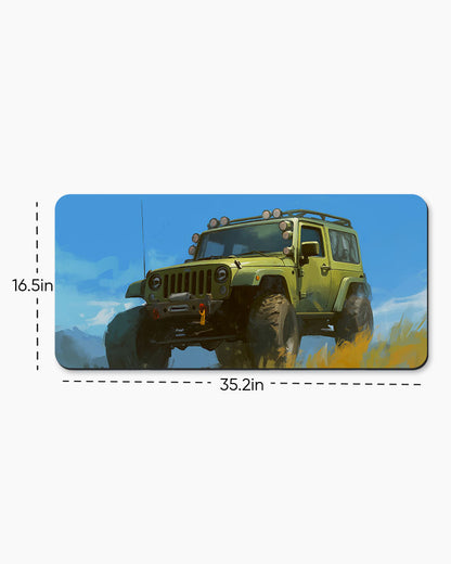 Off-Road Adventure Desk Mat
