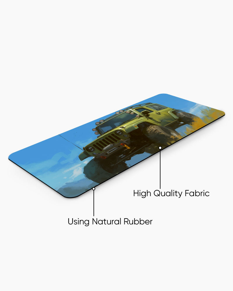 Off-Road Adventure Desk Mat