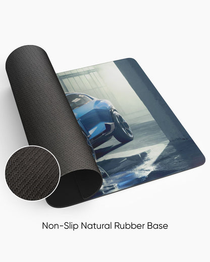 Blue Steel Desk Mat